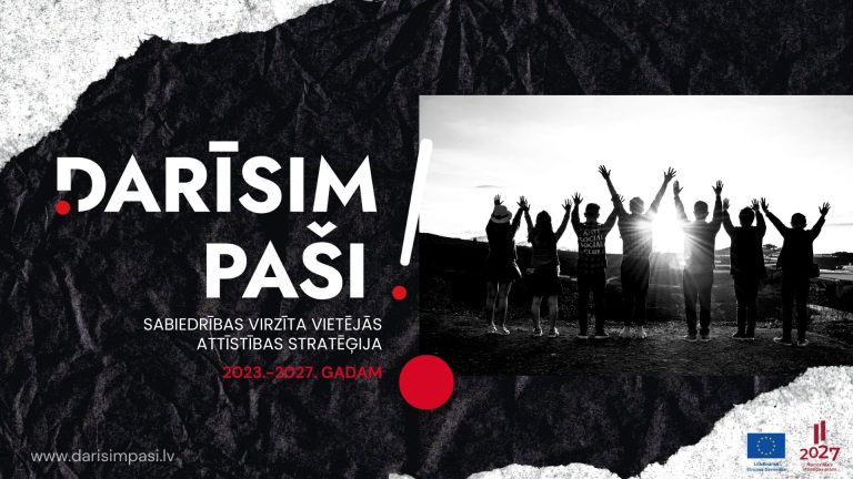 Prezentējam izstrādāto biedrības “Darīsim paši!” stratēģiju 2023.-2027.gadam.