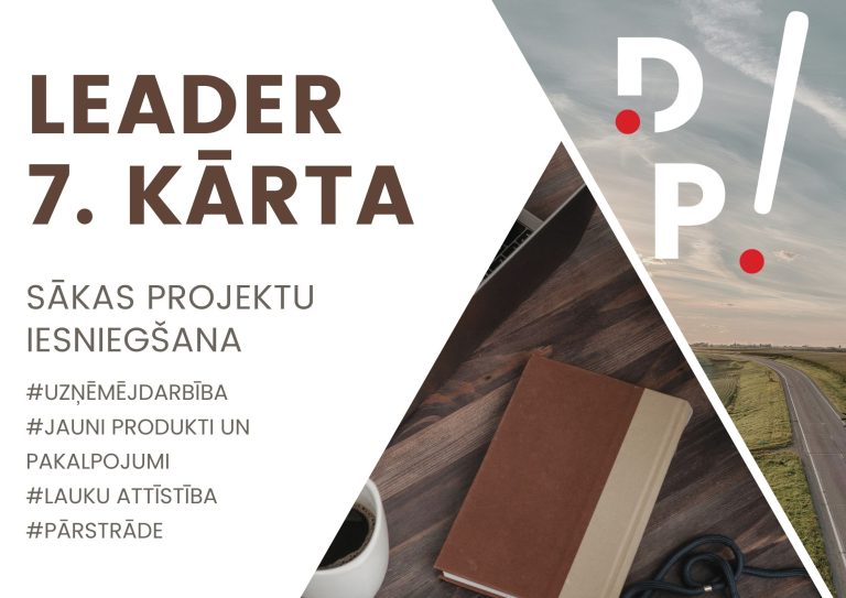 Sākas uzņēmējdarbības projektu iesniegšana 7.kārtā rīcībā R1 “Atbalsts vietējās ekonomikas stiprināšanai” un R2 “”Lauku biļete” uzņēmējdarbībai”