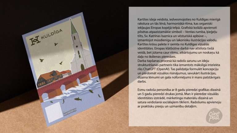 Apsveicam kartīšu dizaina konkursa uzvarētāju!