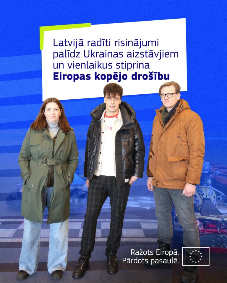 No nelielas darbnīcas Liepājā līdz pielietojumam Ukrainas frontē