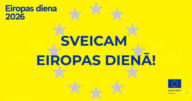 Sveicam Eiropas dienā!