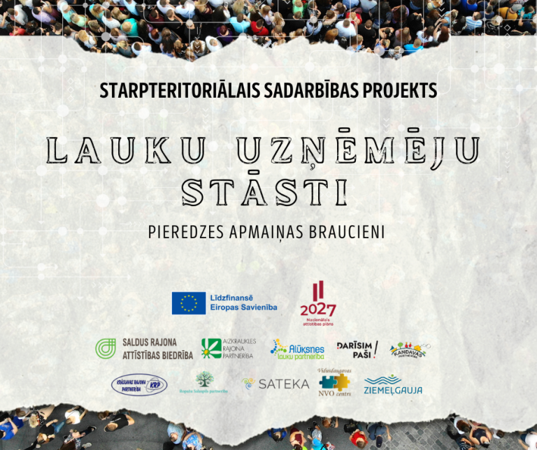 Uzsākts starpteritoriālais sadarbības projekts “Lauku uzņēmēju stāsti”