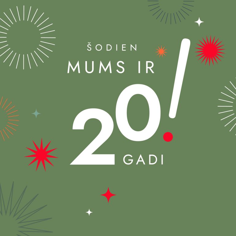 DARĪSIM PAŠI! svin savas darbības 20 gadus