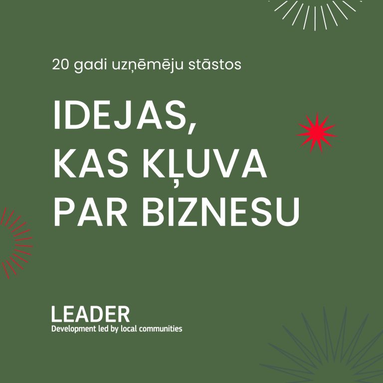 20 gadi uzņēmēju stāstos